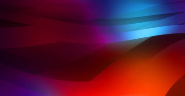 Renkli gradyan ile soyut arkaplan. Çizgili çizgili canlı duvar kâğıdı. Modern hareketin akışkan 2d çizimi.