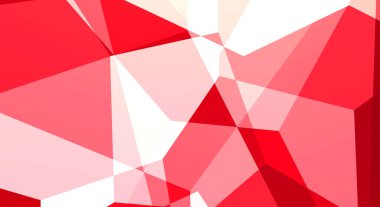 Çokgen arka plan. Soyut geometrik duvar kağıdı. Geometrik renkli şekiller.