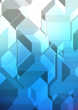 Çokgen arka plan. Geometrik tasarımlı renkli duvar kağıtları. Dijital 3d illüstrasyon.