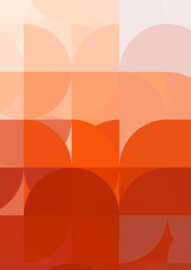 Dairesel şekillerin katmanları renkli ve canlı bir tasarım yaratıyor. Dairelerin sayısal çizimi. Gelecekçi tasarım şablonu.