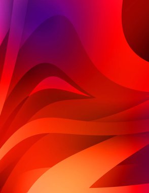 Renkli gradyan ile soyut arkaplan. Çizgili çizgili canlı duvar kâğıdı. Modern hareketin akışkan 2d çizimi.