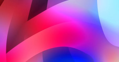 Renkli gradyan ile soyut arkaplan. Çizgili çizgili canlı duvar kâğıdı. Modern hareketin akışkan 2d çizimi.