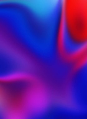 sıvı soyut arkaplan ve renkli gradyan. Modern hareketin 2d illüstrasyonu.