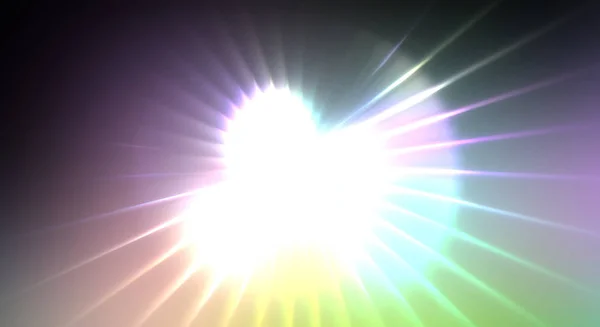 Динамическая Движущаяся Вспышка Света Сияющий Фон Разноцветных Огней Яркий Энергетический — стоковое фото