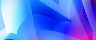 Renkli gradyan ile soyut arkaplan. Çizgili çizgili canlı duvar kâğıdı. Modern hareketin akışkan 2d çizimi.