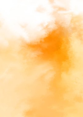 Beyaz arkaplanda soyut renkli suluboya. Dijital resim.