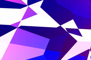 Çokgen arka plan. Soyut geometrik duvar kağıdı. Geometrik renkli şekiller.