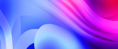 Renkli gradyan ile soyut arkaplan. Çizgili çizgili canlı duvar kâğıdı. Modern hareketin akışkan 2d çizimi.