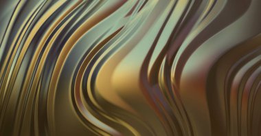 Soyut arkaplan. Renkli dalgalı tasarım duvar kâğıdı. Grafik illüstrasyon.