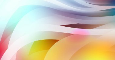 Renkli gradyan ile soyut arkaplan. Çizgili çizgili canlı duvar kâğıdı. Modern hareketin akışkan 2d çizimi.