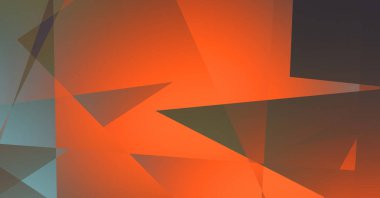 Geometrik şekilli tasarım çizimi. Üçgen şekilli soyut bir arkaplan. Renkli grafik duvar kağıdı.