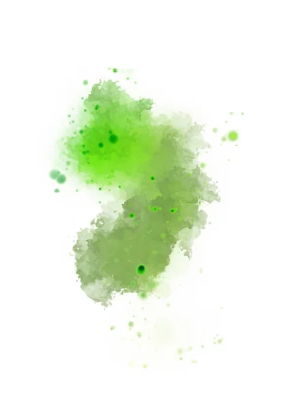 Watercolor Painted Background Blots Splatters Brush Stroked Painting Illustration — 스톡 사진