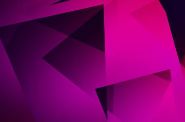 Geometrik şekilli tasarım çizimi. Üçgen şekilli soyut bir arkaplan. Renkli grafik duvar kağıdı.