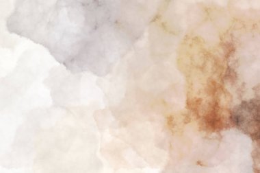 Suluboya arka planda lekeler ve lekelerle boyanmış. Fırça darbesi ile boyanmış. 2d Görüntü.