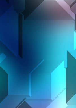 Çokgen arka plan. Geometrik tasarımlı renkli duvar kağıtları. Dijital 3d illüstrasyon.