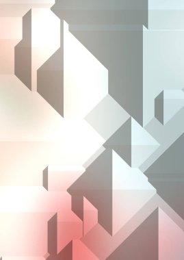 Çokgen arka plan. Geometrik tasarımlı renkli duvar kağıtları. Dijital 3d illüstrasyon.