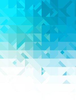 Beyaz arkaplanda kesişen şekiller dizaynı. Soyut minimalist duvar kağıdı. Renkli geometrik şablon.