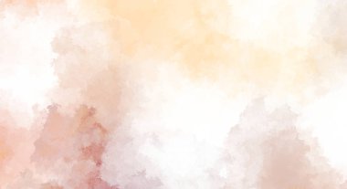 Suluboya arka planda lekeler ve lekelerle boyanmış. Fırça darbesi ile boyanmış. 2d Görüntü.