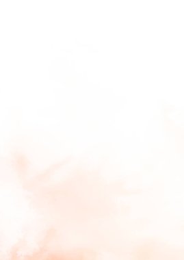 Beyaz arkaplanda soyut renkli suluboya. Dijital resim.