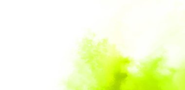 Beyaz arkaplanda soyut renkli suluboya. Dijital resim.