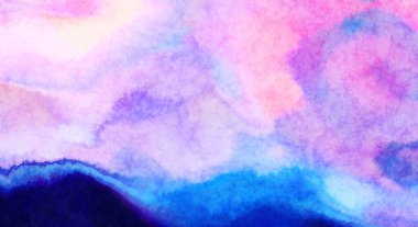 Suluboya arka plan. Soyut Illustration duvar kağıdı. Fırça darbesi ile boyanmış. 2d Görüntü.