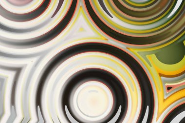 Sıvı renkli gradyanı olan soyut bir arkaplan. Modern kentsel grafiğin 2D çizimi. Graffiti tasarımı duvar kağıdına ilham verdi.