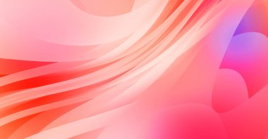 Renkli gradyan ile soyut arkaplan. Çizgili çizgili canlı duvar kâğıdı. Modern hareketin akışkan 2d çizimi.
