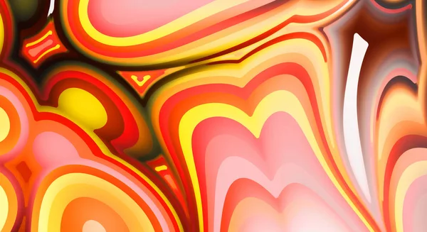 Abstracte Achtergrond Met Vloeibare Kleurrijke Verloop Illustratie Van Moderne Stedelijke — Stockfoto