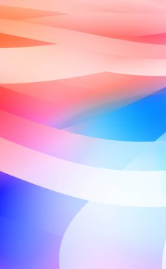 Renkli gradyan ile soyut arkaplan. Çizgili çizgili canlı duvar kâğıdı. Modern hareketin akışkan 2d çizimi.