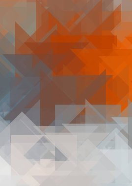 Üçgen arka planda üst üste dizayn ediliyor. Soyut geometrik duvar kağıdı. Geometrik renkli üçgen şekiller.