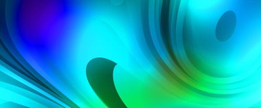 Renkli gradyan ile soyut arkaplan. Çizgili çizgili canlı duvar kâğıdı. Modern hareketin akışkan 2d çizimi.