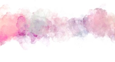 Suluboya arka planda lekeler ve lekelerle boyanmış. Fırça darbesi ile boyanmış. 2d Görüntü.