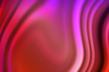 Kavisli çizgileri olan soyut bir arkaplan. Soyut ve gradyan renkte renkli çizimler. Çizgili desenli canlı dalga deseni.