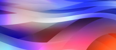 Renkli gradyan ile soyut arkaplan. Çizgili çizgili canlı duvar kâğıdı. Modern hareketin akışkan 2d çizimi.