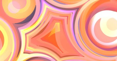 Sıvı renkli gradyanı olan soyut bir arkaplan. Modern kentsel grafiğin 2D çizimi. Graffiti tasarımı duvar kağıdına ilham verdi.