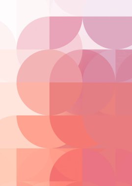 Dairesel şekillerin katmanları renkli ve canlı bir tasarım yaratıyor. Dairelerin sayısal çizimi. Gelecekçi tasarım şablonu.