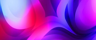 Renkli gradyan ile soyut arkaplan. Çizgili çizgili canlı duvar kâğıdı. Modern hareketin akışkan 2d çizimi.