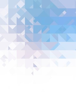 Beyaz arkaplanda kesişen şekiller dizaynı. Soyut minimalist duvar kağıdı. Renkli geometrik şablon.