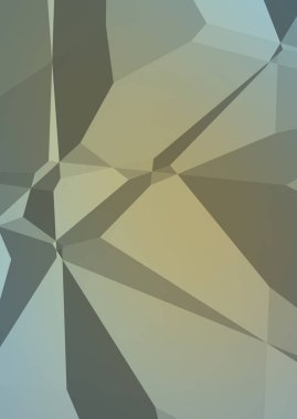 Çokgen arka plan. Geometrik tasarımlı renkli duvar kağıtları. Dijital 3d illüstrasyon.