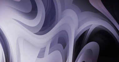 Dinamik trend basit akışkan renk gradyan soyut serin arka plan ve üst üste çizgi etkileri. Duvar kağıdı, afiş, arkaplan, kart, kitap, broşür, web sitesi. 2d illüstrasyon