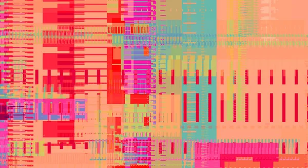 几何多色交叉线 数字技术的图解 摘要背景 — 图库照片