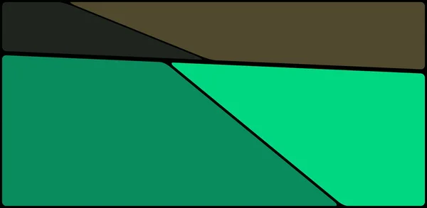 Színes Illusztráció Fekete Térrel Absztrakt Geometriai Minta Mozaik Háttér Geometriai — Stock Fotó