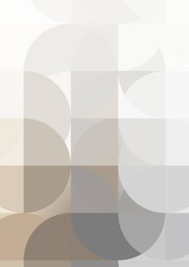 Dairesel şekillerin katmanları renkli ve canlı bir tasarım yaratıyor. Dairelerin sayısal çizimi. Gelecekçi tasarım şablonu.