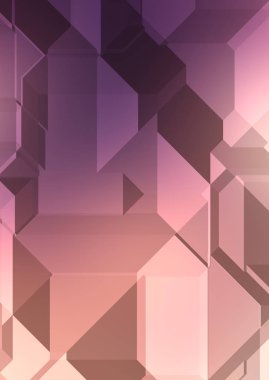 Çokgen arka plan. Geometrik tasarımlı renkli duvar kağıtları. Dijital 3d illüstrasyon.