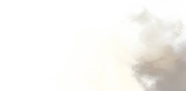 Beyaz arkaplanda soyut renkli suluboya. Dijital resim.