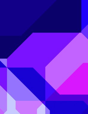 Renkli ve canlı geometrik şekiller katmanları var. Bir teknoloji planının dijital illüstrasyonu. Gelecekçi tasarım şablonu.