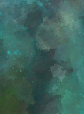 Suluboya arka planda lekeler ve lekelerle boyanmış. Fırça darbesi ile boyanmış. 2d Görüntü.