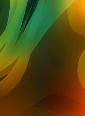 Renkli gradyan ile soyut arkaplan. Çizgili çizgili canlı duvar kâğıdı. Modern hareketin akışkan 2d çizimi.