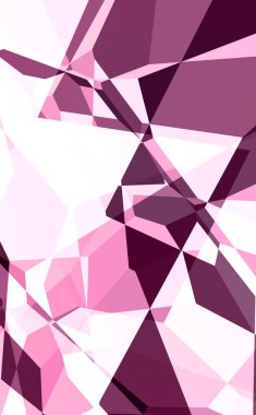 Çokgen arka plan. Soyut geometrik duvar kağıdı. Geometrik renkli şekiller.