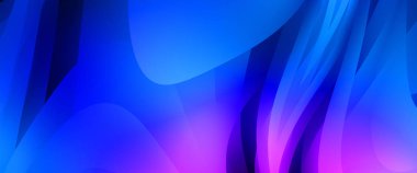 Renkli gradyan ile soyut arkaplan. Çizgili çizgili canlı duvar kâğıdı. Modern hareketin akışkan 2d çizimi.